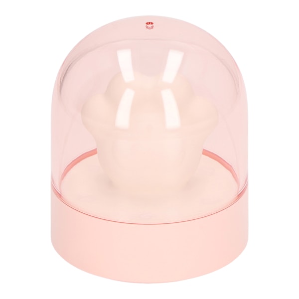 Sød Kattepote Natlampe USB Genopladelig Musik Sengelampe Blødt Lys Børneværelse Natlampe til Soveværelse Pink