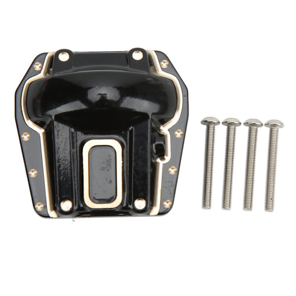 Messinkinen diff-suojus, kestävä differentiaaliakselin kotelo Axial SCX6 AXI05000 1/6 RC-autoon