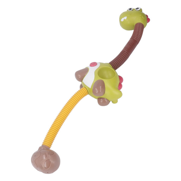 Dinosaurie badleksak BPA-fri 360° roterande automatisk cirkulationsvattenrör dinosaurie bad duschleksak