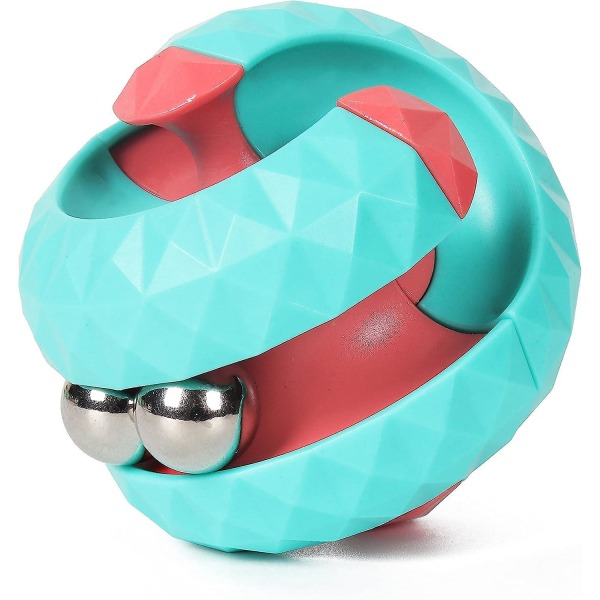 Kubformad roterande labyrintboll Sensorisk leksak - 5,6*5*5 cm - Ångest och stress relief - Pedagogisk interaktiv leksak för barn och vuxna