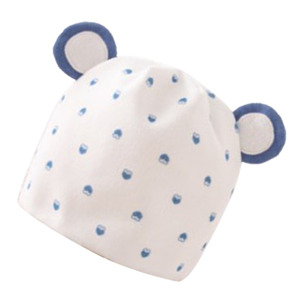 Nyfödd Hatt Benfri Söt Andningsbar Bomulls Baby Beanie Hatt Keps för 0 till 3 Månader Pojkar Flickor