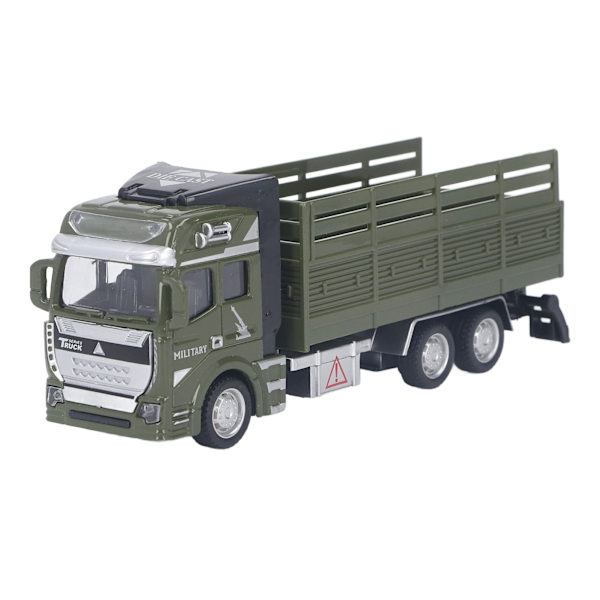 Transportvogn Model 18,6 cm Lang Metal Legering Træk Tilbage Transporter Vogn Model Legetøj Til Leg Samling