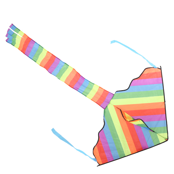 Utendørs High-Density FRP Rod Frame Rainbow x Long Tail Kite Underholdningstilbehør