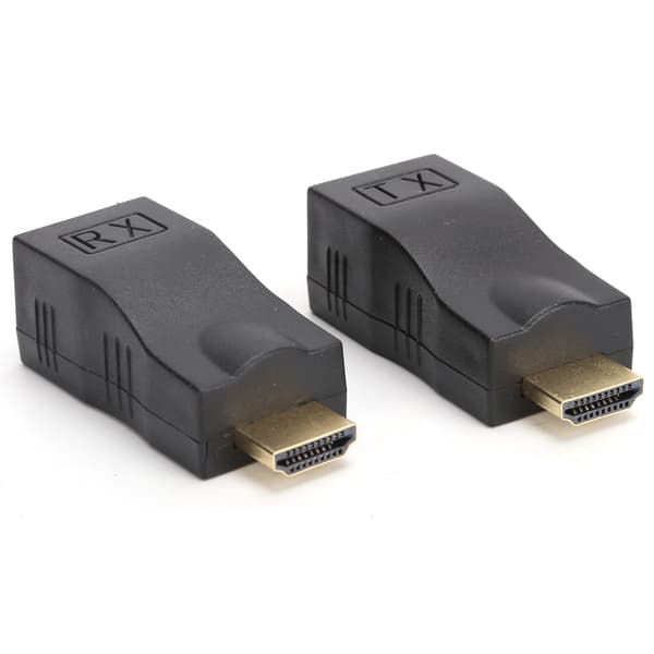 HDMI til RJ45 Adapter Extender Netværksstik Cat5e Cat6