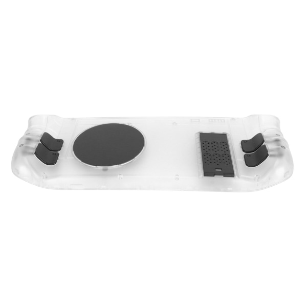 for Steam Deck Bakplate Varmespredning Gjør-det-selv-erstatning Shell Case External Semiconductor Cooler for Steam Deck White Transparent Case