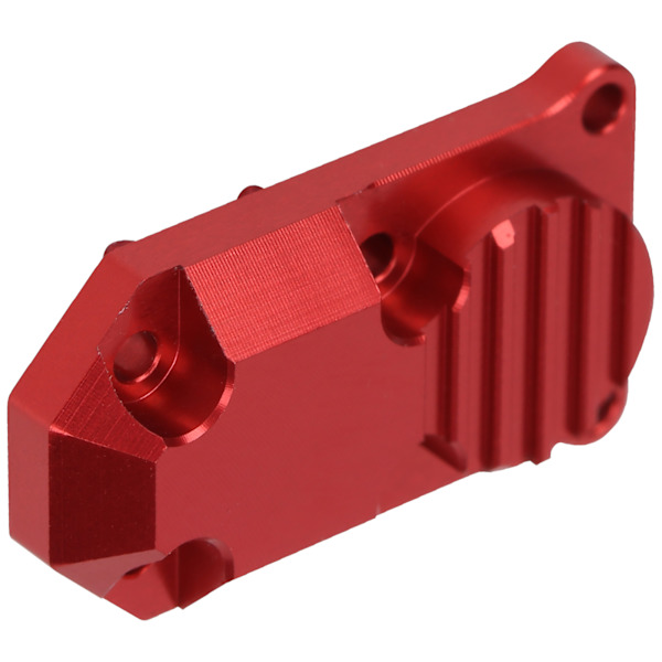 Motviktsdifferentialskydd Uppgraderingstillbehör Passar för Axial SCX24 90081 1/24 RC Modellbil Röd
