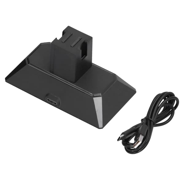 Laddningsdocka för Switch-kontroll Dual USB C Strömladdningsdockningsstation för Switch