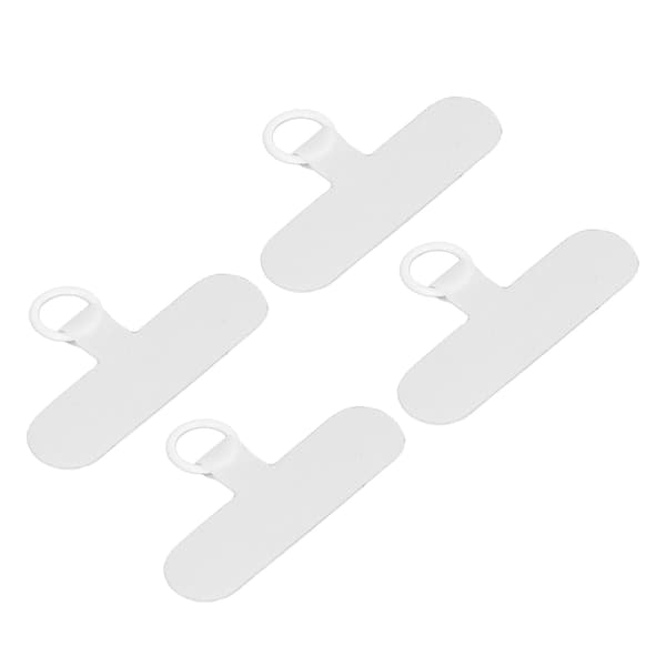 10 stk. Telefon Tether Tab Universal Mobiltelefon Snore Patch Uden Lim til De Fleste Smartphones Forebygger Tab Hvid