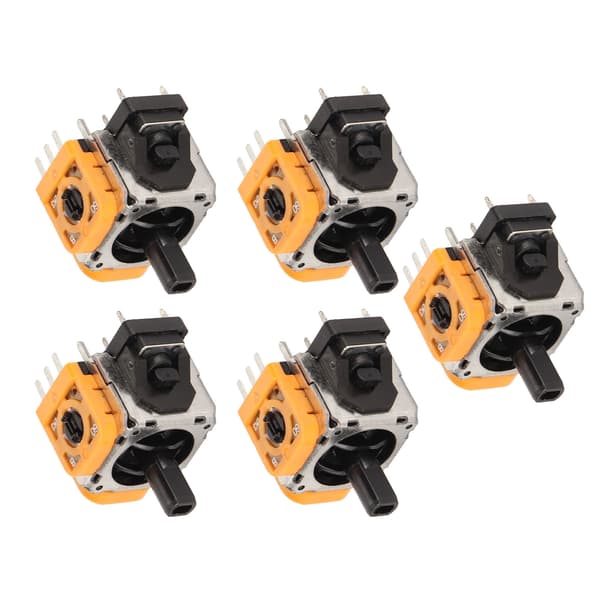 5 stk. analoge 3D-joysticks til PS5-controller 3D analog joystick udskiftningsdel reparationssæt