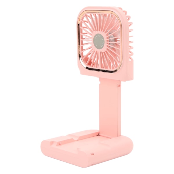 Kädessä pidettävä kokoontaitettava kaulatuuletin, monitoiminen varavirtalähde, puhelinpidike, kannettava pöytätuuletin, USB mini kokoontaitettava riippuva kaulatuuletin, pinkki
