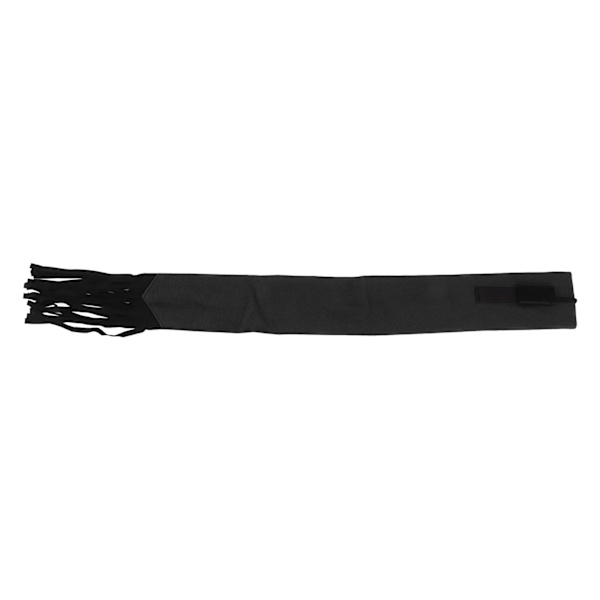 Hästsvansväska Hästsvansskydd Non Woven-tyg Hästsvansskydd Anti-Bite Anti-Smuts Hästvårdsartiklar med Fransar Svart