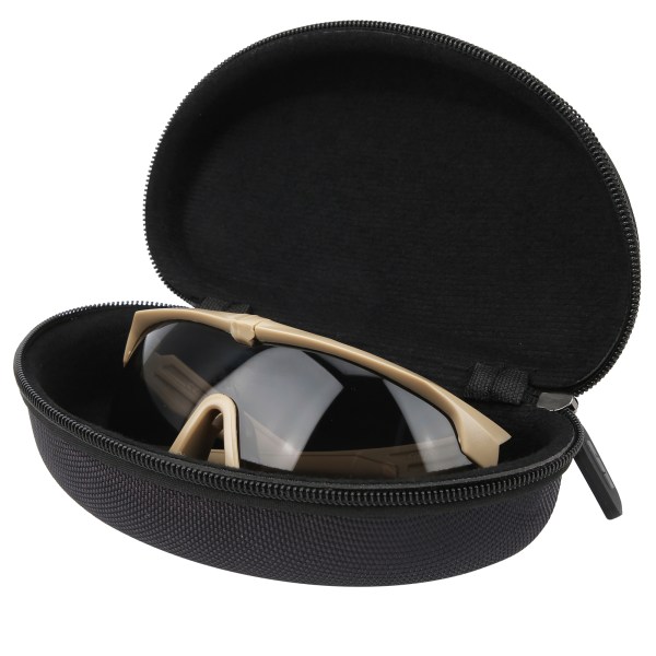 Outdoor Tactics-briller Slagfaste antieksplosionsbriller med udskiftelige linser