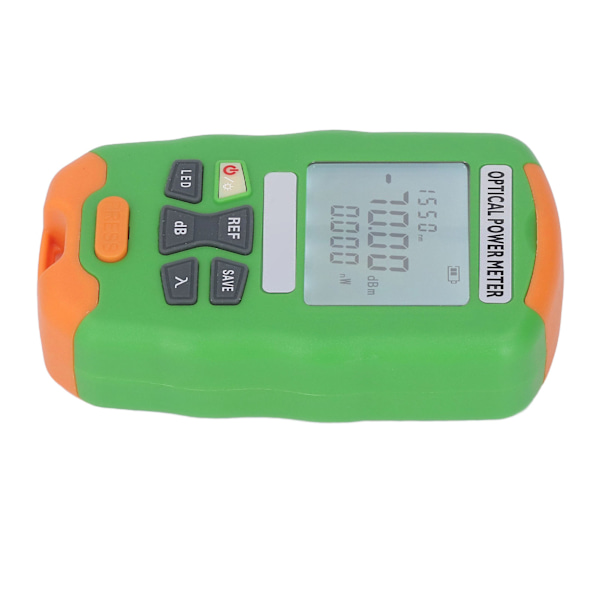 Optisk fiber effektmåler oppladbar optisk kabeltester ‑70~+10dbm for vedlikehold