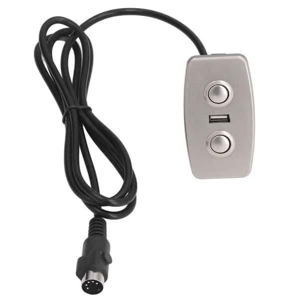 Lenestolbryter USB-kontakt Lading Rett 5-pinners lysfri elektrisk sofakontroller for hjemmesoverom