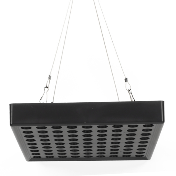 LED Grow Light Fuld Spektrum Høj Effektivitet Lysende Plantevækstlampe til Indendørs Frøplanter 85‑265V EU Stik 81 Perle(50W)