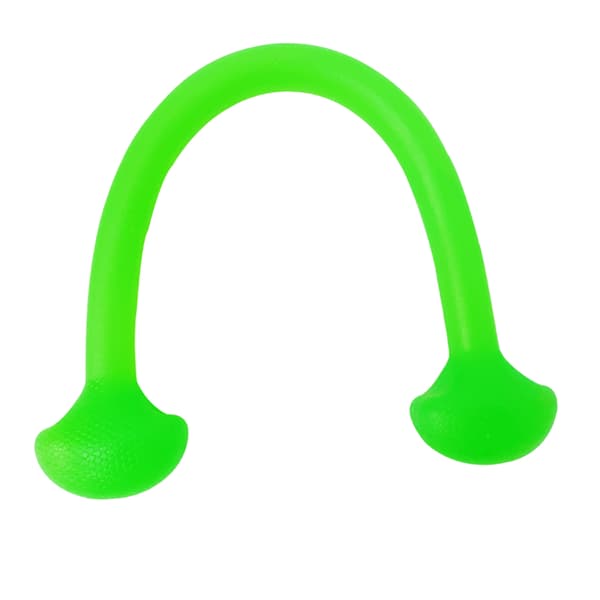 Silikone Trækreb med Ét Ord, Elastisk, Multifunktionel, Justerbar, 10 lbs Trækstyrke, Brystudvider, Strækrem, Grøn