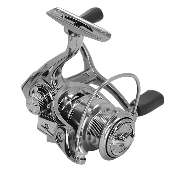 Spinninghjul Long Shot Skew Notch Non Gap Metal Fiskeriudstyr med Vippearms Stabiliseringsstang YKS1000S Mikropartikel Lav Kop
