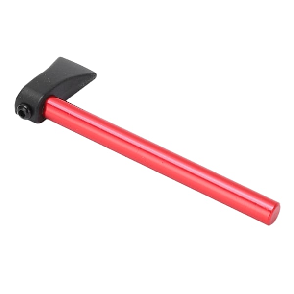 RC Metal Økse Aluminium Legering Dekoration Tilbehør Mini Økse til 1/10 RC Crawler Bil Opgraderingsdele Rød Sort