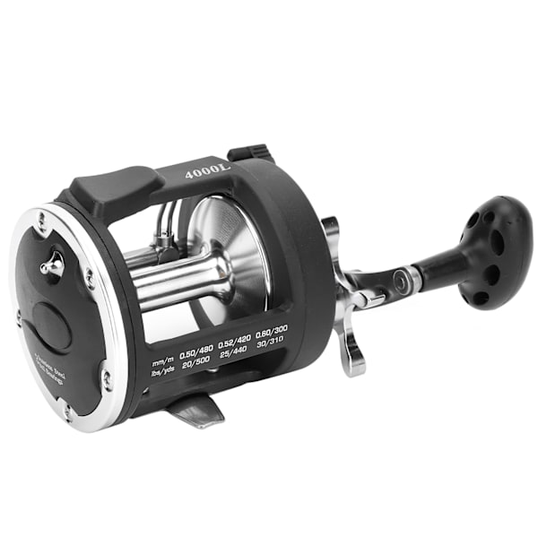 TSSD metallinen kalastuskela 3.8:1 nopeussuhde 1BB Baitcasting kalastuspyörän lisävaruste TSSD-4000L