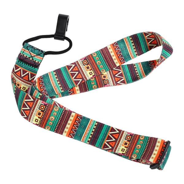 Säädettävä Nylon Universal Ukulele Hihna Vyö Koukulla Mini Kitara