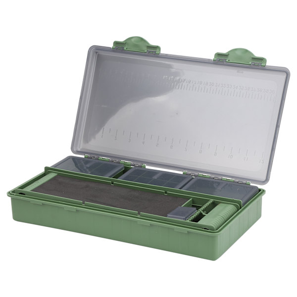 Fiskedrag Tackle Krok Förvaringslåda Behållare Case Organizer Utomhus fiskeredskap Tillbehör