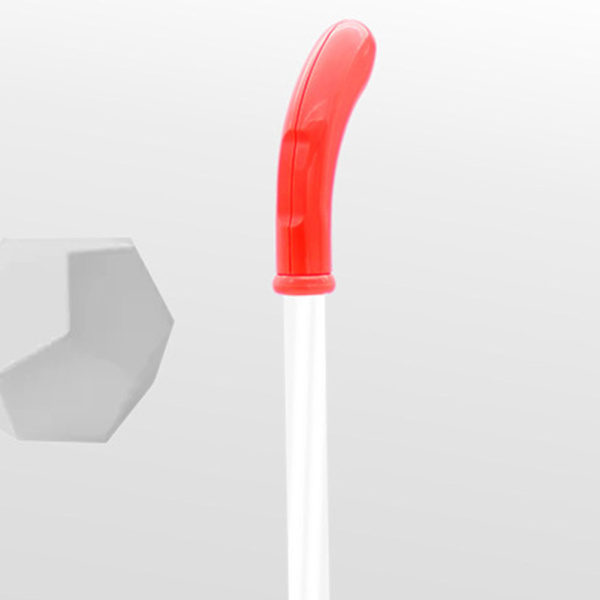 Leksakssugdammsugare i plast, realistisk design, för barn, orange