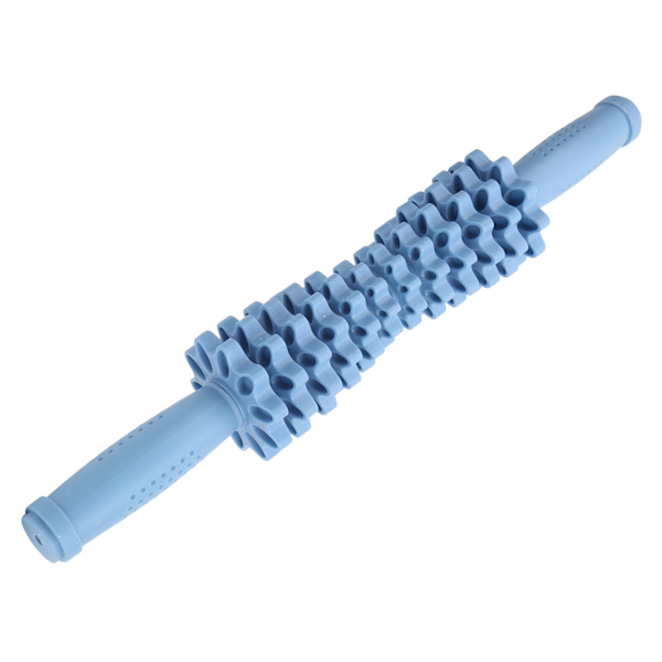 Portable Gear Fitness Body Massage Bar Roller Jooga Stick lihaskipuja lievittävä työkaluBlue