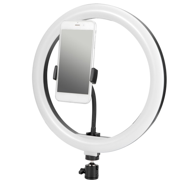 30 cm:n rengaslamppu, himmennettävä LED-selfie-täyttövalo, RGB-värilamppu valokuvaukseen, 3000–7500 K