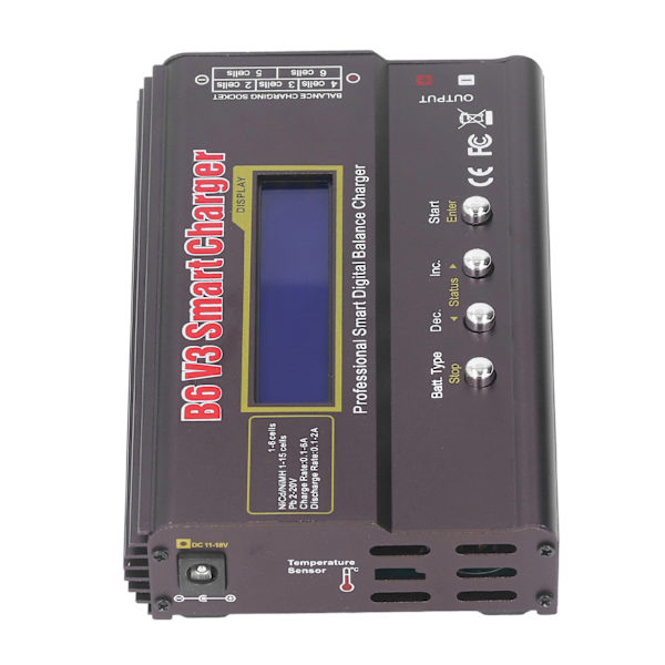 Balanceoplader-aflader, der sparer tid, 80A intelligent digital LiPo-batterioplader til bil AC 100-240V