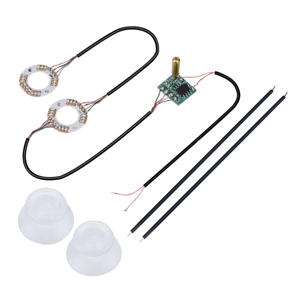 7 farver LED-lys tommelfingersticks Mod tommelfingerstifter LED-lys analoge tommelfingerpinde (til Xbox One)