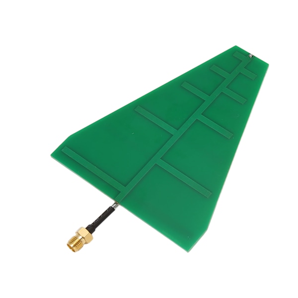 UWB Ultra Bredbånds Log-Periodisk Antenne 1.35GHz‑9.5GHz 15W 5‑6dB Sendeantenne med Adapterkabel
