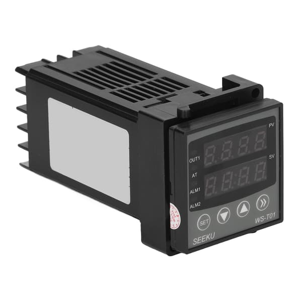 PID Temperaturkontroller Digitalt Display ABS Hus Intelligent Temperaturkontrollmåler DC 24V