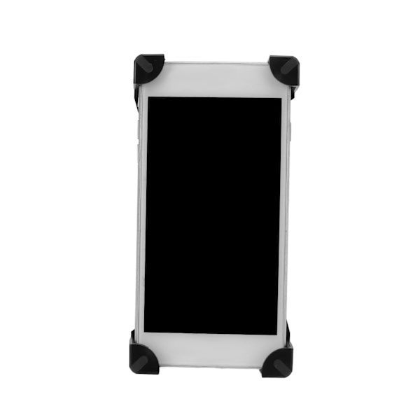 3,5-7 tommer cykel telefonholder 360 grader roterende justerbar cykel mobiltelefon support stand sort