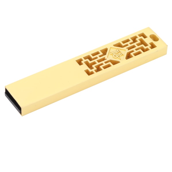 Flash Drive USB 2.0 Bærbar Vanntett Memory Stick i metall for PC-TVer 128 GB