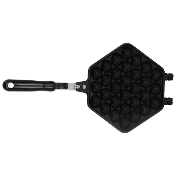 30-håls äggpuffmaskin Non Stick Aluminium Alloy Äggpuffform Panna för hemmaköksanvändning