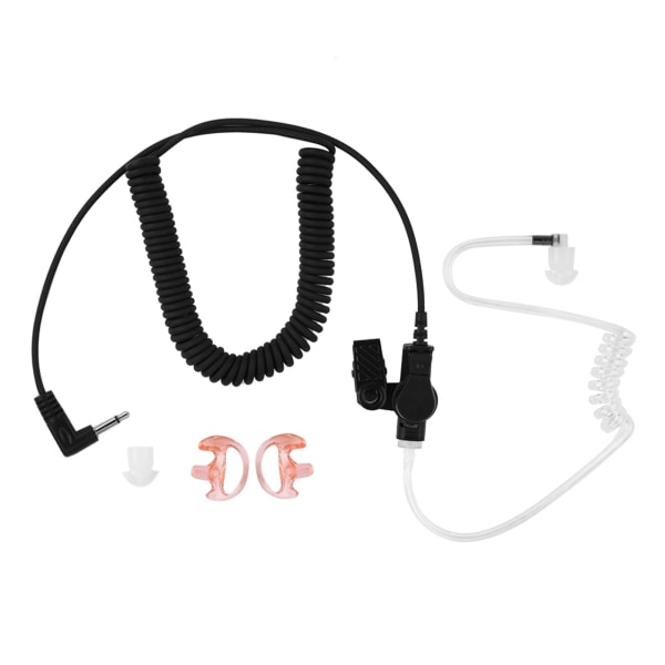 3,5 mm Universal Listen Only Acoustic Tube -kuulokekuuloke korvakappaleilla kaiutinmikrofonille