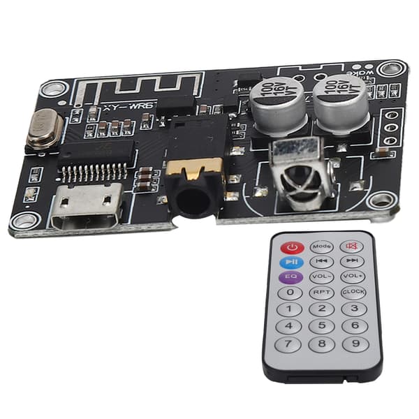 Bluetooth 5.0 Stereo Audio Decoder Board Justerbar Lydstyrke Højttalerforstærker