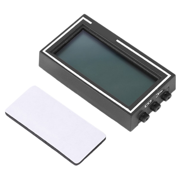 Auto Bil Dashboard Skrivbord Digital klocka Tid Datum LCD-skärm Självhäftande fäste