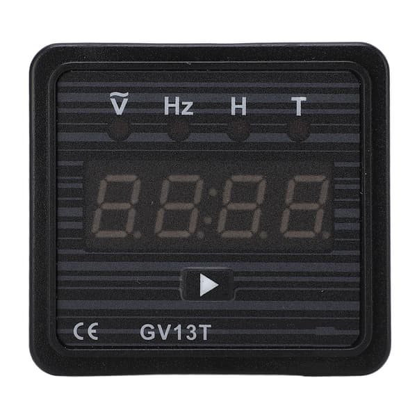 Digital Voltmeter AC Spænding Frekvens Tidsmåler LED Display Høj Nøjagtighed Spændingsmåler til 220VAC System Generator