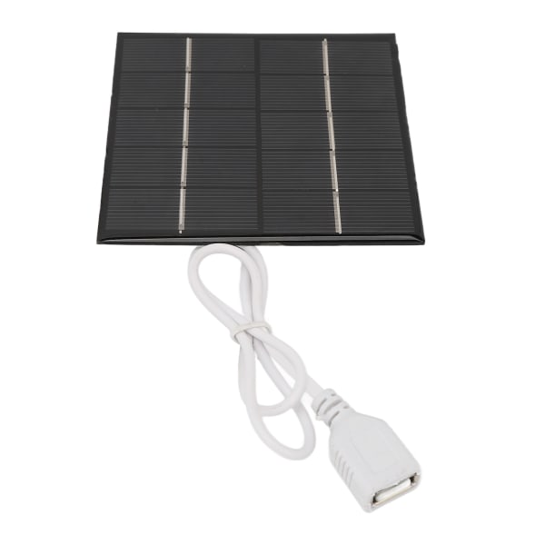 1,2W 5V Mini USB Solar Panel Portable Lett Polycrystalline Silicon Lite Solar Panel for Mobiltelefon