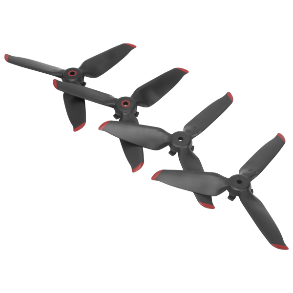 2-par RC Drone Propellrar 3 Blades Quick Release Propellrar Ersättning för FPV ComboRed Edge