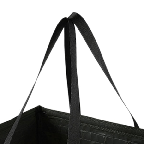 Camping Opbevaringspose Stor Kapacitet Multifunktionel Sammenklappelig Utility Tote Bag til Picnic Rejse Bil Sort