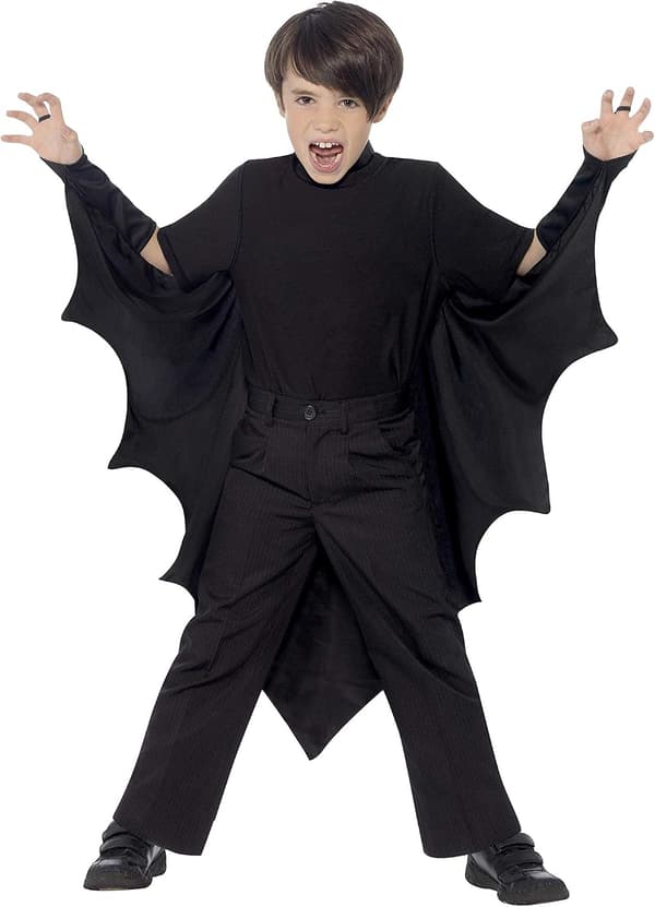 flagermusvinger vampyr, sort