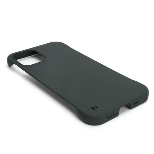 Solid Färg Hård PC Plast Mobilskal för iPhone 12 Hudvänligt Frostat Skydd