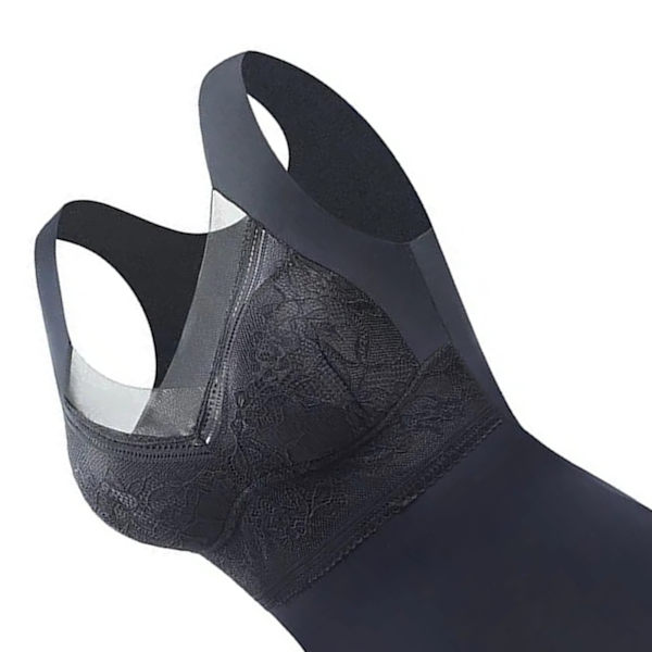 Camisole Kvinder Polstret Tanktop med Indbygget BH Tynd Is Silke Åndbar til Sommer Sort XL (til 50‑62,5 kg)