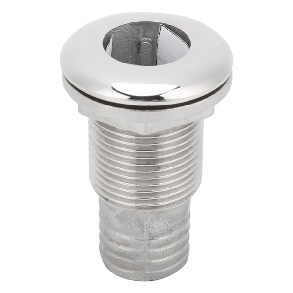 Marine båd gennem skrog fitting konnektor rustfrit stål slange hale modhage Marine hardware 11/2 tommer