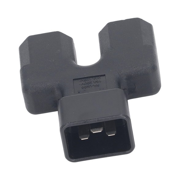IEC320 C20 til Dual IEC320 C21 Strømadapter C20 Han til Dual C21 Hun 1 in 2 Out AC Power Adapter til PDU Server 125V-250V