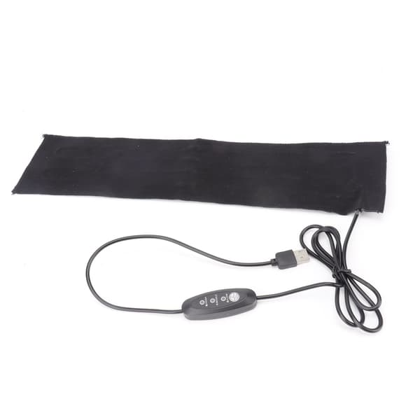 USB Värmedyna Vikbar Kolfiber 3 Växlar Temperaturjustering Värmefilm för Axel DC 5V