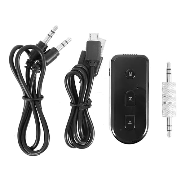 Trådløs Bluetooth Audio Mottaker Bil 3.5mm Aux Jack Musikkadapter