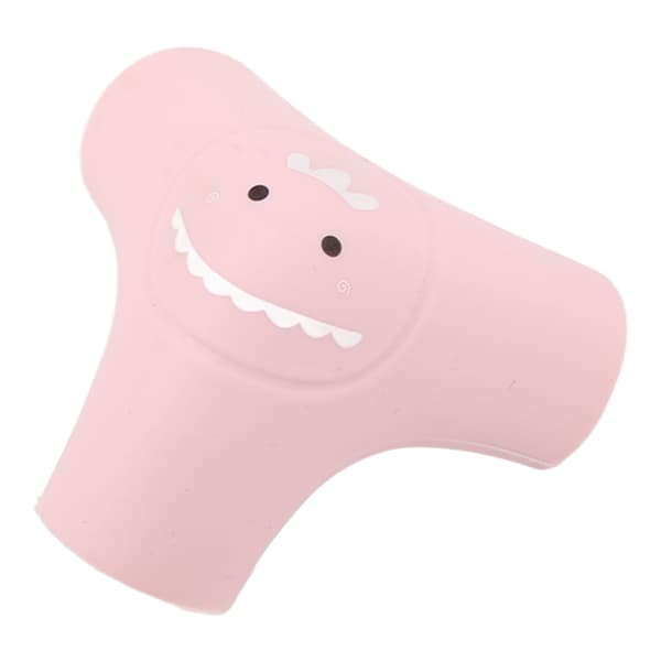 8 st hörnskydd Triangulära silikonmöbelhörnskydd Bordshörnskydd för barnsäkerhet Rosa
